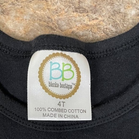 Mickey Mouse Girls 4T Black Shirt - Picture 3 of 3